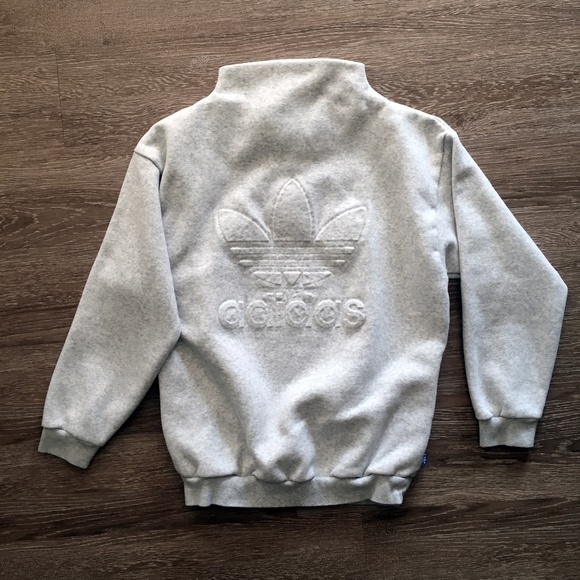 adidas embossed sweatshirt